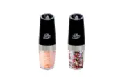 Pack of 2 Gravity Sensor Electric Salt and Pepper Spice Grinder
