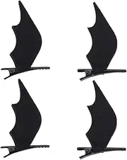 [GLSTOY] 2 Pairs Devil Wing Hair Clips Halloween Costume Party Accessory for Women