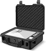 TNP for Starlink Mini Case Travel - IP67 Waterproof Hard Case for Starlink Mini - Precision Cut Foam for Satellite Dish, Kickstand, Pipe Adapter, Power Supply, & Cables, Ideal for Outdoor & Camping
