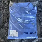 Scotty Cameron X Peter Millar Pullover - Scotty Dog - Perth Qtr Zip Maritime M