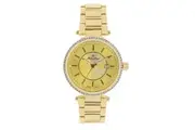 Mathey Tissot Women's Classic Gold Dial Watch - H610PDI