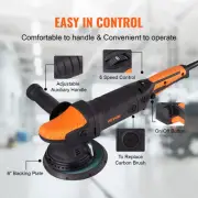 VEVOR Buffer Polisher, 6-Inch Random Orbital Polisher For Car Detailing, 6 Varia