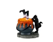 Lemax Spooky Town Witchy Cauldron 24940 LIGHTED 2022