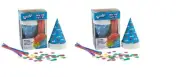 Kool-Aid Snow Cone Party Kit with 20 Cones And Straws(pack of 2)