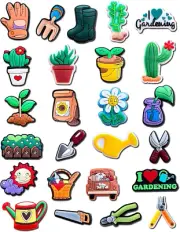 Different Shape Shoe Charms for Clog Decoration, Cute Pin, Bulk Pack, Random Ass