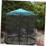 Patio Umbrella Mosquito Net-Bug Screen for 10-11’ Patio Table Umbrellas 10-11'