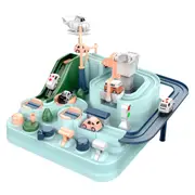 Kids Gift Baby Car Adventure Game Manual Rail Train Track Toys For Children Education Toys