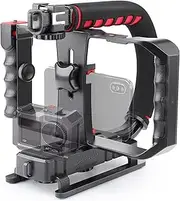 Zeadio Video Action Handheld Stabilizer with Smartphone Video Rig for All Camera Sport Camera Camcorder and Smartphones