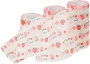 Dirt-Resistant Elastic Pet Bandage Self-Adhesive Dog Vet Wrap Multi-Function for Dogs Cats Rabbits Application