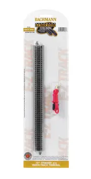 Bachmann 10" Straight w/Under-Track Terminal, N Scale