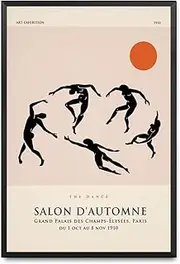 Matisse Art Exhibition Poster Abstract Matisse Dance Canvas Painting Modern Wall Art Matisse Print Home Decoration Picture 40x60cm Unframed
