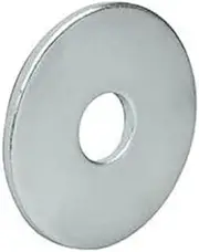 Romak 337250 Zinc Plated Mudguard Washer 10-Pieces, 5/16-inch Hole x 1-1/14-inch Diameter