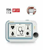 ECG EKG, Thermometer, Pulse, Oximeter, & Apnea , Vital signs Monitor