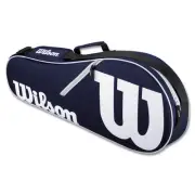 WILSON Advantage III Tennis Triple Bag - Navy/White