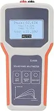 Digital Multimeter, LCD Solar Panel Multimeter, Multimeter Multifunctional Solar PV Panel MPPT Tester with Backlight for Photovoltaic Panel for Measuring Voltage Current