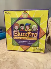 Blunders Board Game, Patch Products - Learning Manners Game - For Ages 5+ Sealed