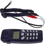 DINHEAROM Corded Phone LCD Display Caller Identification Easy Use Design for Accurate Incoming Call Detection Volume for Seniors and Professionals