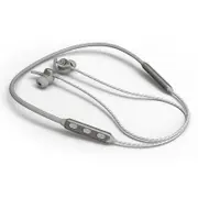 Bluetooth 5.0 Dual Mic Neckband In-Ear Earphone Wireless Magnetic Sports Headphone For Xiaomi Huawei Chinese Version Gray Colour