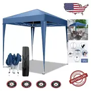 6.5x6.5 Pop-Up Canopy Tent - Portable Outdoor Shelter for Parties & Camping