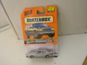 1998 MATCHBOX SUPERFAST #65 SILVER MERCEDES-BENZ E CLASS INTERGALACTIC NEW