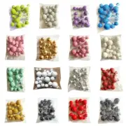 20pcs Ball Shaped Cake Topper DIY Foam Dessert Cake Insert for Wedding Birthday