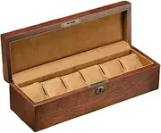 Watch Display Box 6 Grid Household Watch Storage Box Wooden Watch Storage Box Jewelry Classification Collection Box Watch Cases for Men FANDIAO