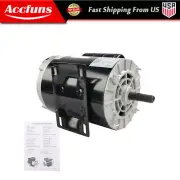 Electric Motor Compressor Duty 56Frame 1 Phase 5/8" Shaft 230V 3.7HP 3450RPM New