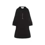 [Alexander Mcqueen] Alexander Mcqueen-Black Cotton Top-Donna 38 IT