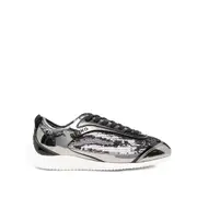 [Pinko] Pinko-Sneakers Argento Nero-Donna 38 IT