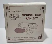 Pampered Chef Springform Pan Set Vintage NIB!