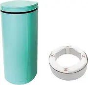 DEO Pail Trash Can for Diaper Processing, 6.3 gal (21 L), Includes 1 Dedicated Cassette, Odor Resistant, Deodorizing, Antibacterial, for Babies, Pets, Nursing Care, Light Green
