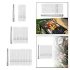 Kebab Skewers Cocktail Seafood Flat Skewers Outdoor Cooking Barbecue Skewers