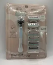 Gillette Venus for Pubic Hair and Skin, Women's Razor Handle + 6 Blade Refills