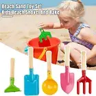 Kids Gardening Tool Rust-resistant Shovel Set Beach Tools with Wooden Handle