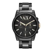 在飛比找蝦皮商城優惠-ARMANI EXCHANGE 男錶 手錶 44mm 黑色鋼