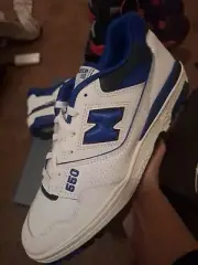 New Balance 550 - BB550SN1 - White/ Blue - Men’s Size 10.5 - NEW!