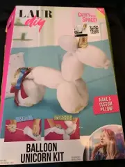 Mattel Laur Diy Balloon Unicorn Custom Pillow Craft Kit Childrens New in Box