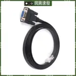 BLALA RJ45 到 RS232 DB9 9PIN 串行端口母頭到 RJ45 母頭 CAT5 控制台電纜