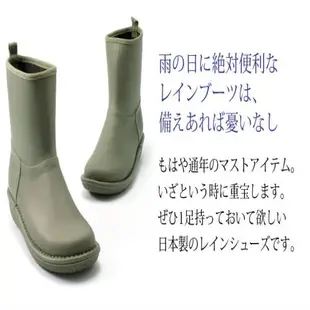 【Charming】日本製【個性雪靴雨鞋】-墨綠色-712