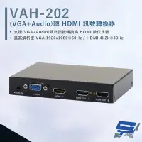 在飛比找Yahoo奇摩購物中心優惠-昌運監視器 HANWELL VAH-202 VGA+Audi