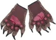 [SHERCHPRY] 1 Pair Gloves Touchscreen Warm Winter Gloves Hand Warmers for Halloween Costume Props