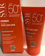 SVR Laboratoires SUN SECURE BLUR SPF 50+ Optical Blur Mousse Cream 50ml. NEW