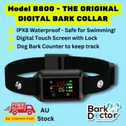 B800 THE ORIGINAL DIGITAL BARK COLLAR *SAFE FOR SWIMMING *BEEP+VIBRATION+SHOCK
