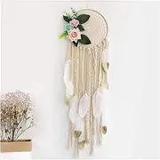 Handmade Dreamcatchers Flowers Wall Hanging Decoration Wedding Ornament