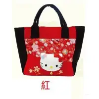 在飛比找Yahoo!奇摩拍賣優惠-凱蒂貓 Kitty葉朗彩彩 櫻花風 手提袋
