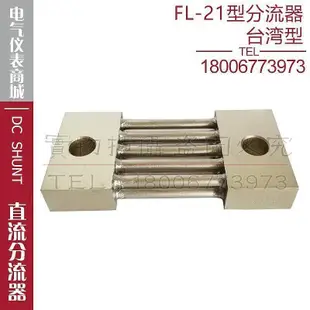 【現貨】限時下殺 分流器FL-21250A300A400A500A600A直流電流表分流器50mV60mV75mV