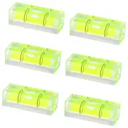 2X(6Pcs Bubble Spirit Level 10X10X29mm Square Levels for Wall Frames Art3854