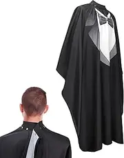 Barber Styling Cape - Suit Design Salon Aprons for Hair Stylist - Hairstylist Accessories Barbershop Apron for Boyfriend, Dad, Grandfather