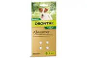 Drontal Dogs Small Wormer Tablets 4 Pack