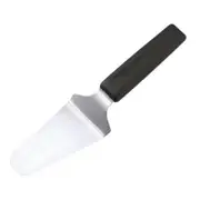 Chef Inox Stainless Steel Cake Server with Plastic Black Handle